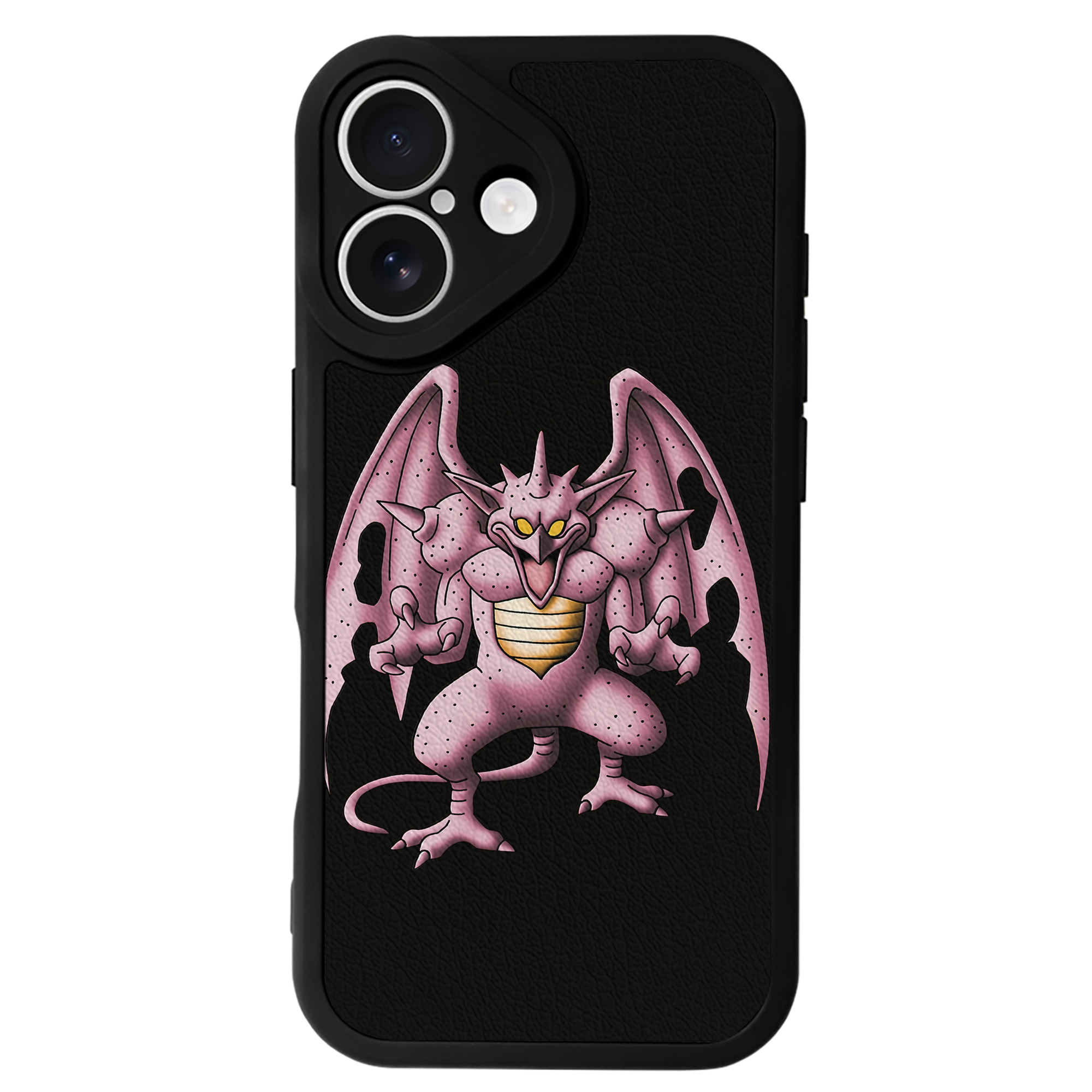 （画像用） ドラゴンクエスト Doragon Kuesuto Dragon Quest 【iPhone 16シリーズ対応】シリコンスマホケース（レザー調） 材質：シリコン